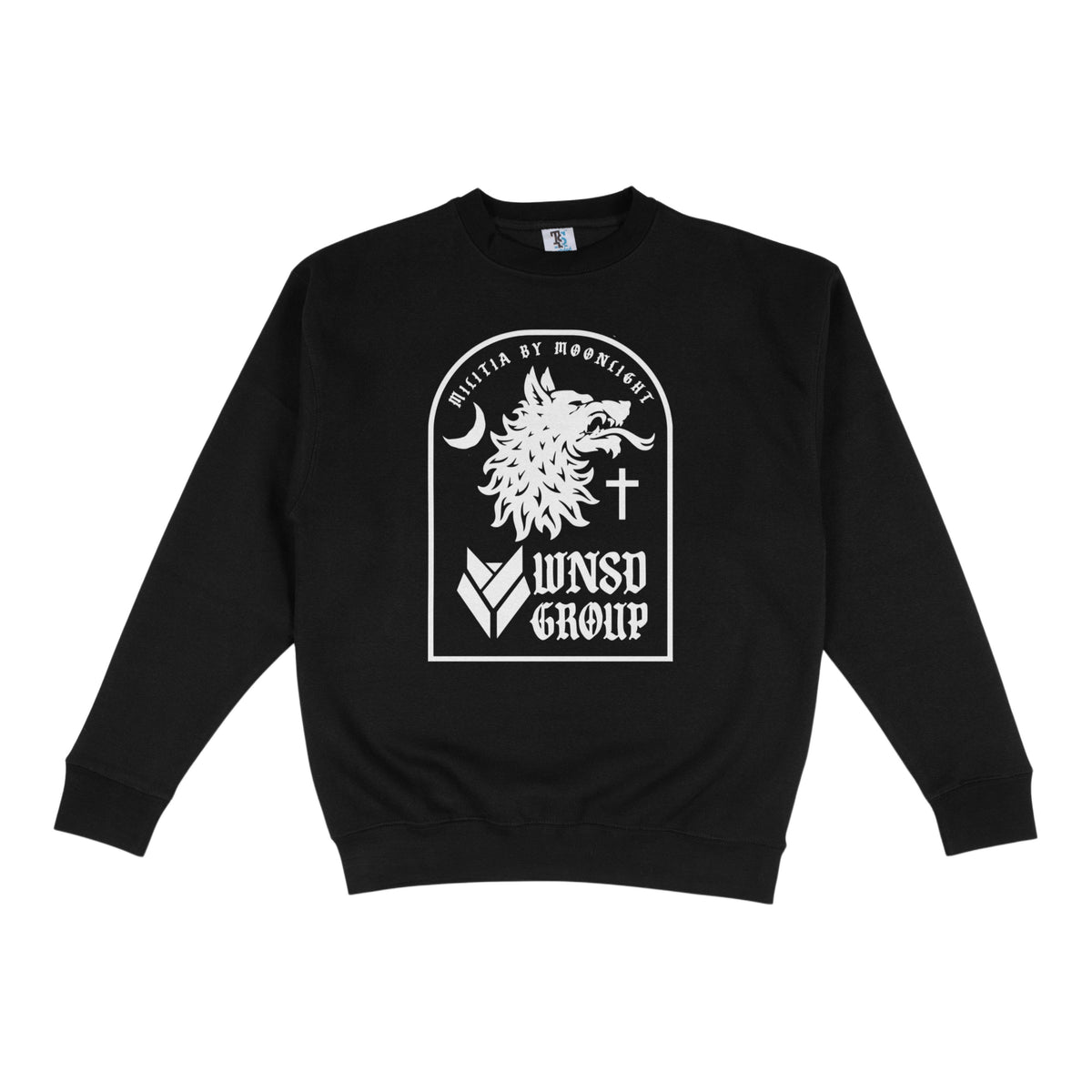 MILITIA BY MOONLIGHT CREW NECK SWEATSHIRT