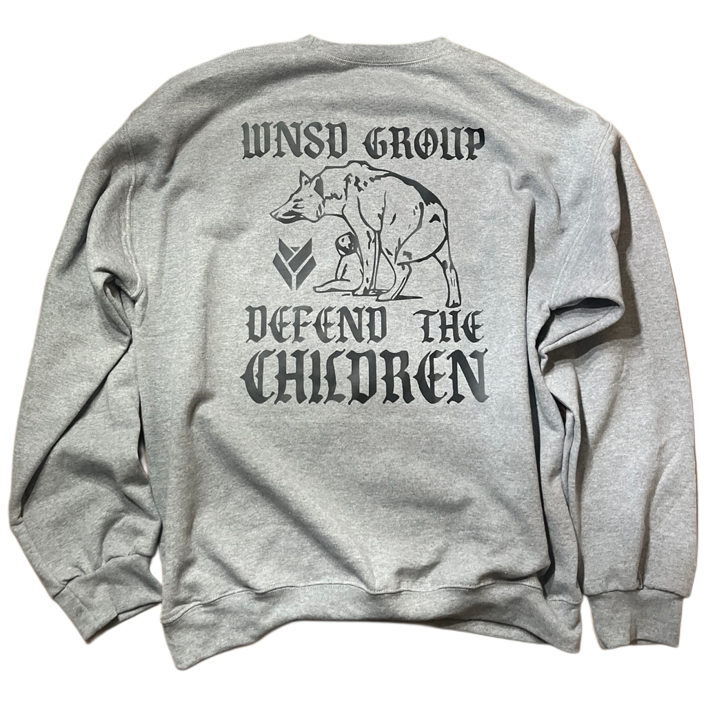 DEFEND THE CHILDREN SWEATSHIRT