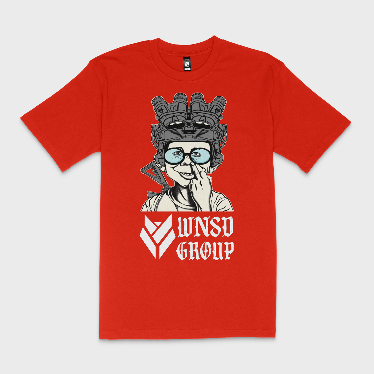 GUN GEEK MASCOT SS T-SHIRT