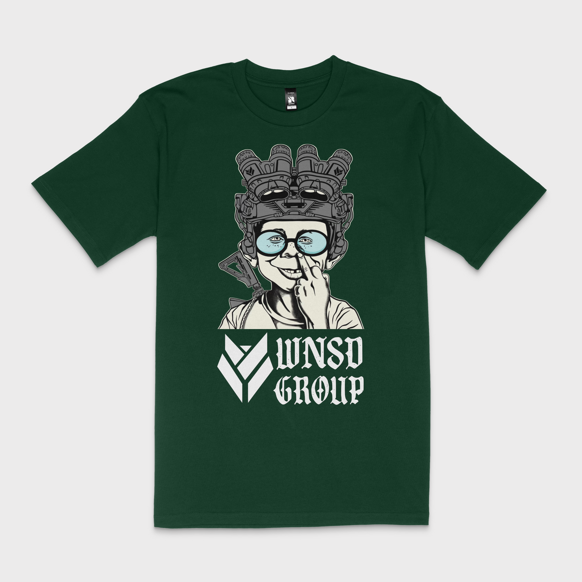 GUN GEEK MASCOT SS T-SHIRT