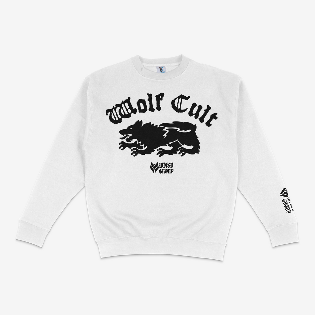 WOLF CULT CREW NECK SWEATSHIRT