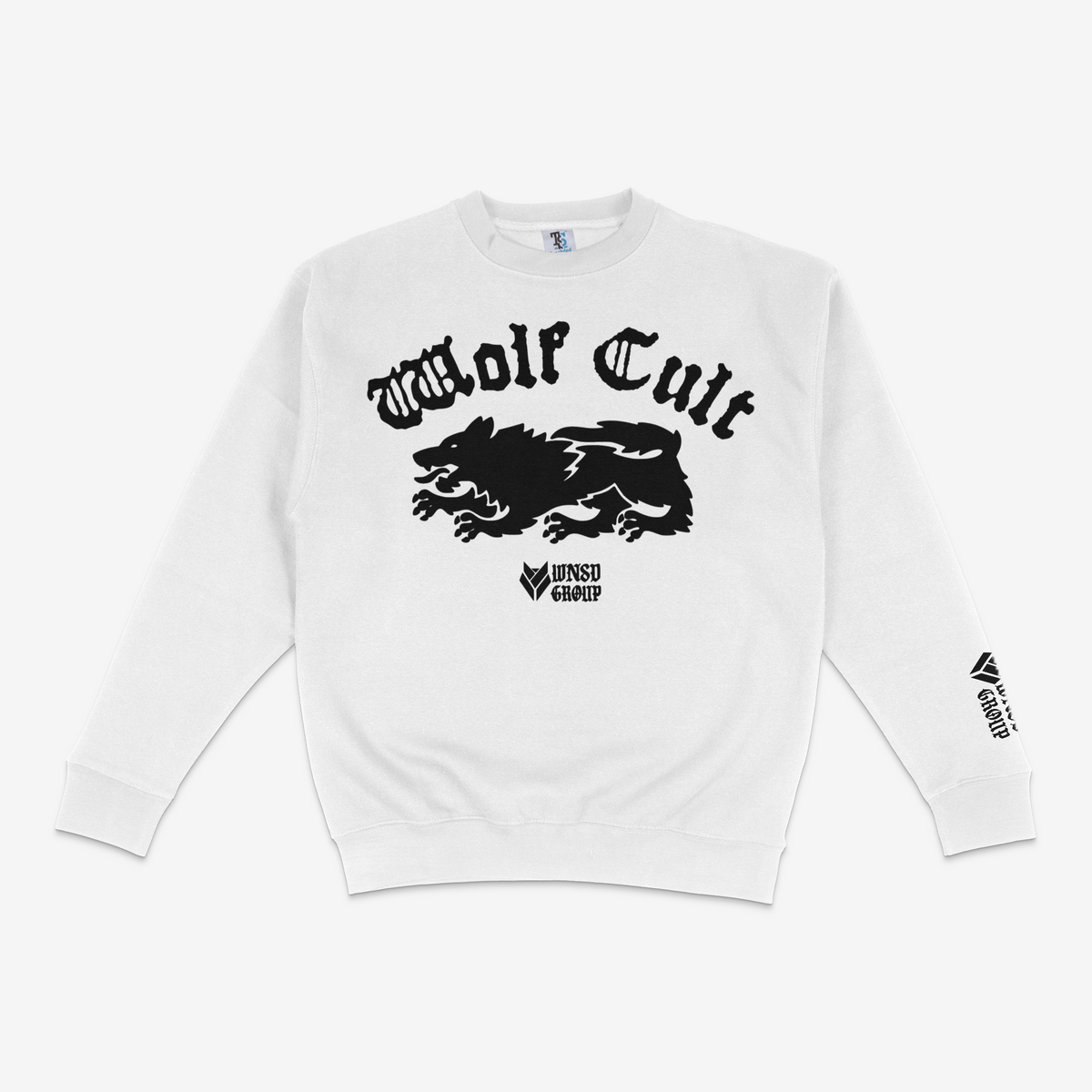 WOLF CULT CREW NECK SWEATSHIRT
