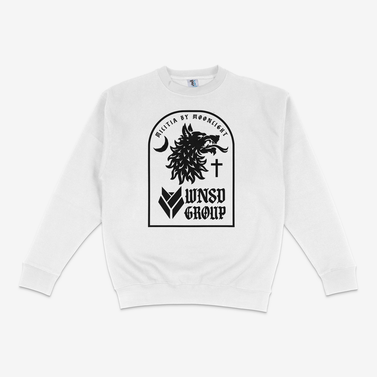 MILITIA BY MOONLIGHT CREW NECK SWEATSHIRT